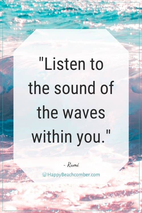 Quote - Listen to the sound... - Rumi