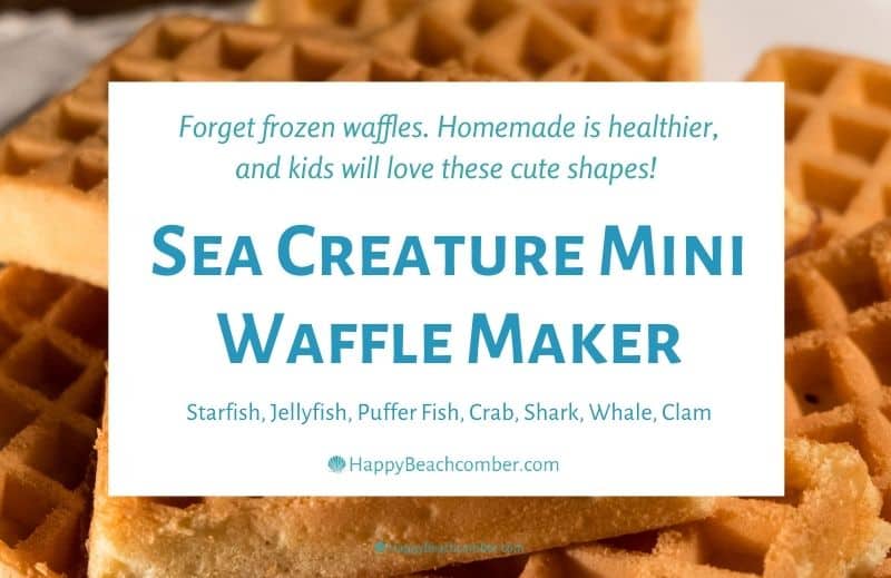 Sea Creature Mini Waffle Maker - Homemade Healthier!