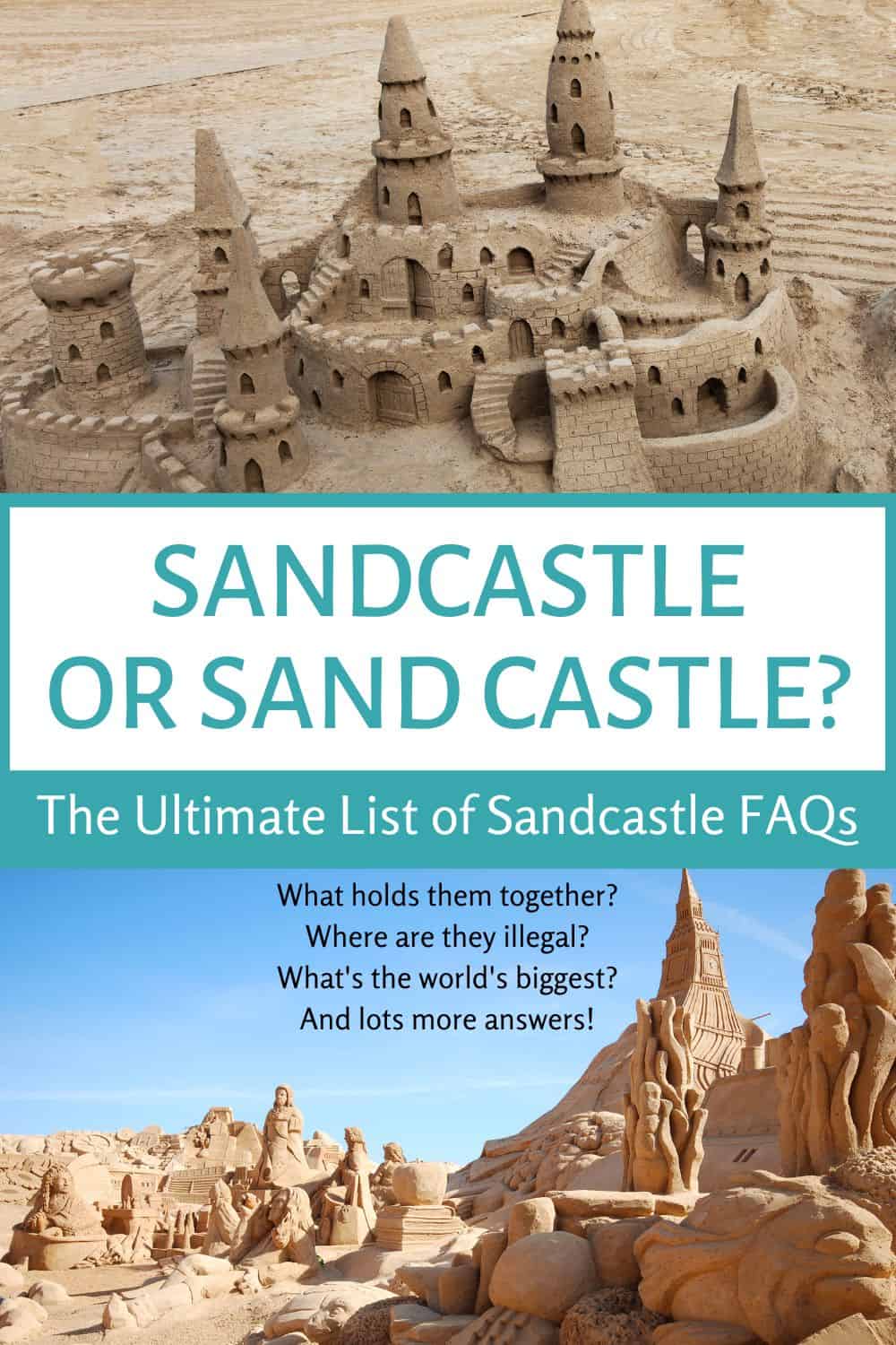 Sandcastle or Sand Castle?