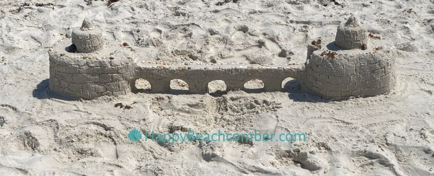 Sandcastle with Bridge, Pensacola Beach, Florida