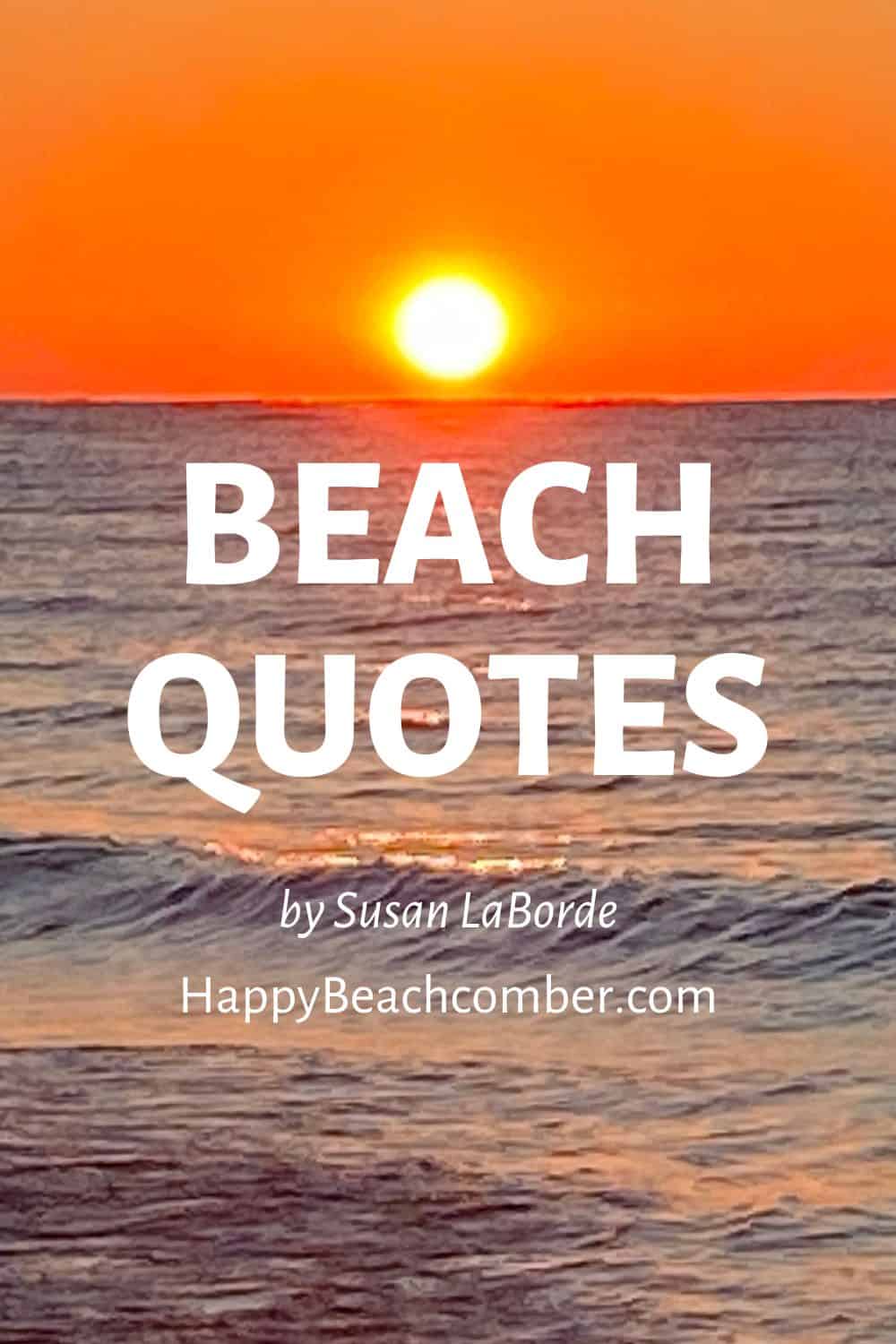 Beach Quotes by Susan LaBorde