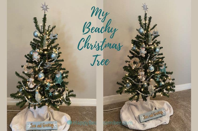 My Beachy Christmas Tree