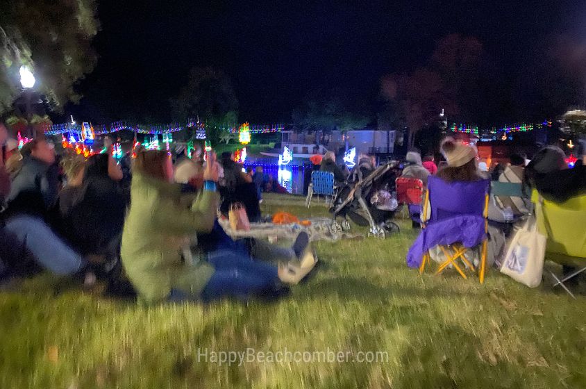 The favorite vantage point - sitting on the ground along the banks of the Cane River.